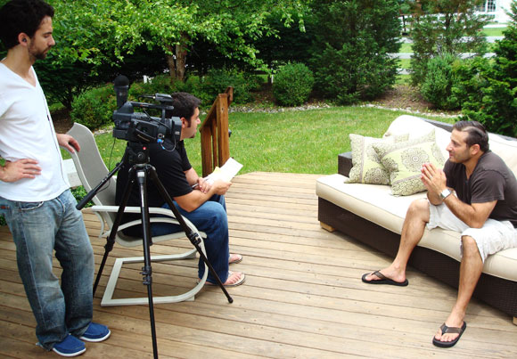 interview Here I am taking the Maryland drivers permit test with internet marketing legend Yanik Silver coaching me along. (check out the funky kicks on our camera man)
