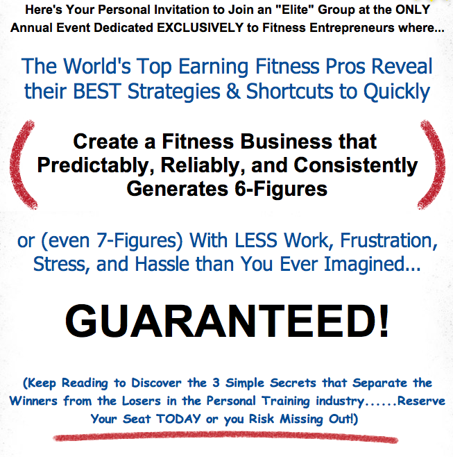 Fitness Business Summit Fitness Business Summit