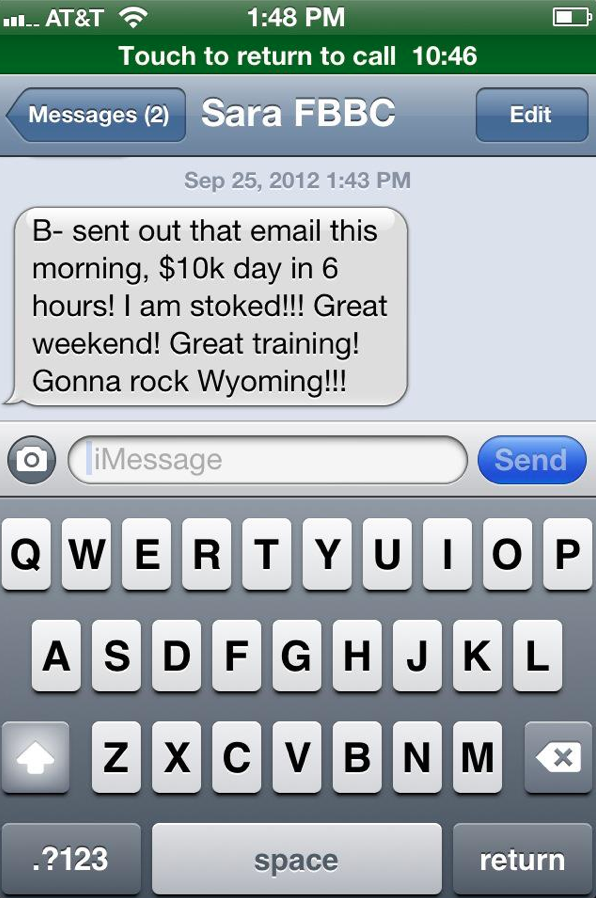 Email marketing for fitness trainers