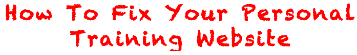 Personal Training Websites Personal Training Websites