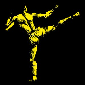 Sketch Bodybuilder Biceps Back